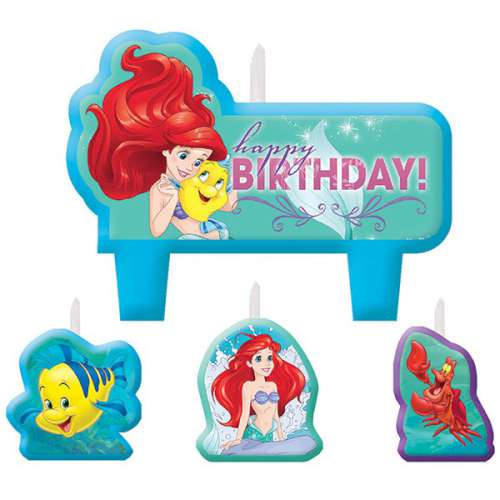 The Little Mermaid Candle Set - Click Image to Close
